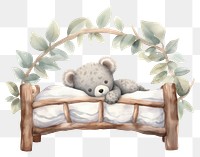 PNG Furniture koala toy bed. 