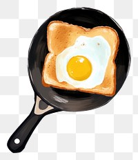 PNG Egg Toast food white background refreshment. AI generated Image by rawpixel.