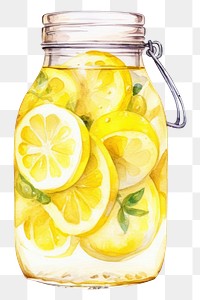 PNG Lemonade bottle fruit drink. AI generated Image by rawpixel.