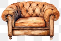 PNG Single sofa furniture armchair  