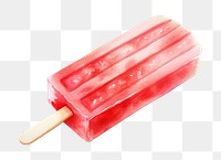 PNG Watermelon popsicle food white background freshness. 