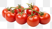 PNG Tomatoes vegetable fruit plant. AI generated Image by rawpixel.