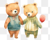 PNG Bears cute toy representation. 