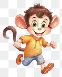 PNG Cartoon cute baby  