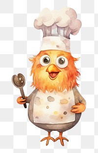 PNG Characters hen cooking cartoon animal  