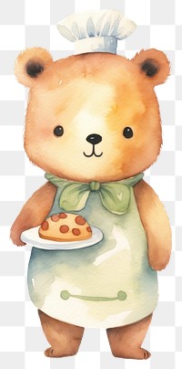 PNG Cartoon cute bear  