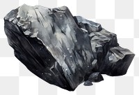 PNG Rock rock mineral white background. 