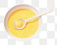 PNG  Food bowl spoon meal. AI generated Image by rawpixel.