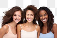 PNG Three cheerful young women laughing adult smile. 