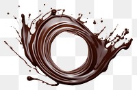 PNG Circle chocolate splash dessert food  