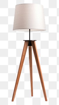 PNG Cute modern standing lamp lampshade electricity. 