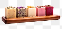 PNG Handmade natural soap freshness variation. 