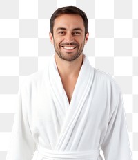 PNG Robe portrait smile adult. AI generated Image by rawpixel.