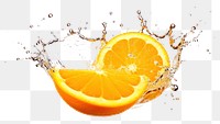 PNG Orange fruit lemon food. AI generated Image by rawpixel.