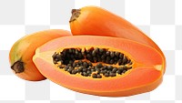 PNG Papaya fruit plant food. AI generated Image by rawpixel.