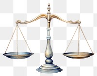 PNG Justice scales chandelier hanging drawing. 