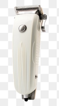 PNG White hair clipper white background suitcase weaponry. AI generated Image by rawpixel.