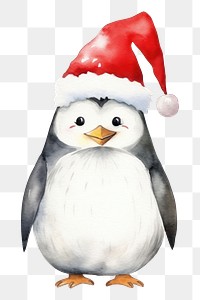 PNG Christmas penguin snowman cartoon animal. 