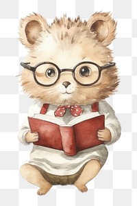 PNG Reading glasses cartoon cute. 