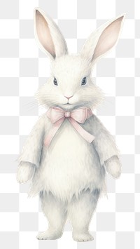 PNG Rabbit christmas drawing rodent animal. 