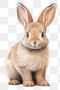 PNG Easter bunny mammal animal rodent. AI generated Image by rawpixel.