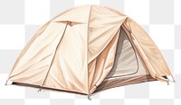 PNG Tent outdoors camping white background. AI generated Image by rawpixel.