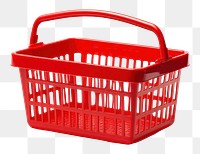 PNG Basket plastic white background container. AI generated Image by rawpixel.