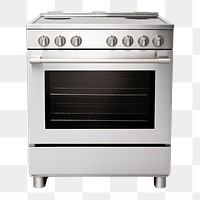 PNG Electric oven appliance stove kitchen. 