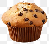 PNG Chocolate chip muffin chocolate dessert cupcake. 