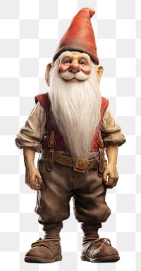 PNG Gnome figurine representation. 