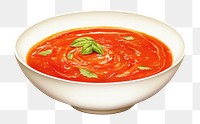 PNG Tomatoe soup vegetable food meal. AI generated Image by rawpixel.