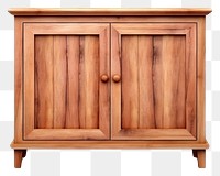 PNG Cabinet wood sideboard furniture. AI generated Image by rawpixel.