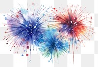 PNG Firework watercolor fireworks backgrounds celebration. 