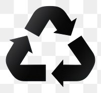 PNG A recycle symbol white background recycling letterbox. AI generated Image by rawpixel.