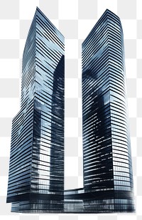 PNG Office buildings architecture metropolis skyscraper. AI generated Image by rawpixel.
