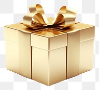 PNG  A gift box present white background celebration. AI generated Image by rawpixel.