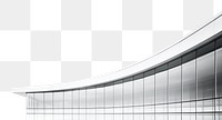 PNG  Building architecture facade curve. AI generated Image by rawpixel.