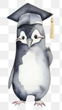 PNG Penguin animal bird intelligence. AI generated Image by rawpixel.
