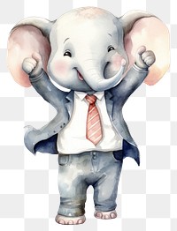 PNG Business animal elephant standing. 