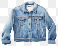 PNG A jeans jacket sleeve denim coathanger. 