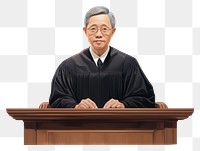 PNG Judge adult white background architecture. AI generated Image by rawpixel.