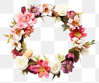 PNG Flower wreath plant rose  