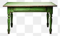 PNG Green table furniture desk  