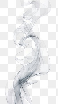 PNG Smoke backgrounds white white background. AI generated Image by rawpixel.