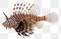 PNG Lion fish aquarium animal water. AI generated Image by rawpixel.