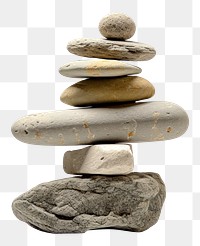 PNG Rock balancing pebble zen-like. 