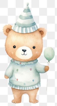 PNG Baby animal balloon cartoon cute. 