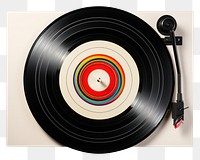 PNG  Gramophone electronics record white background. AI generated Image by rawpixel.