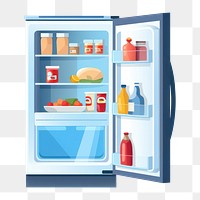 PNG Refrigerator appliance white background technology. AI generated Image by rawpixel.