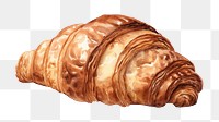 PNG Croissant bread food  